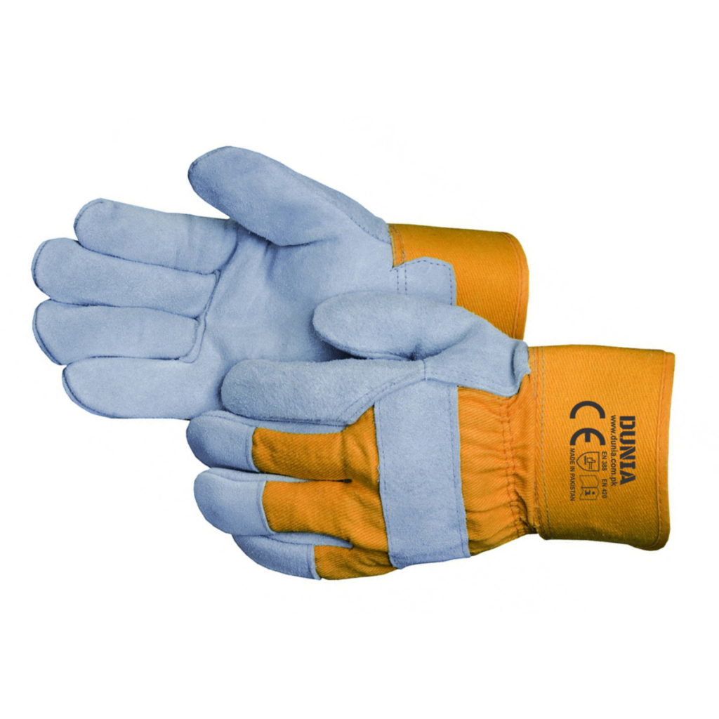 DTC-738-OG Leather Gloves Orange