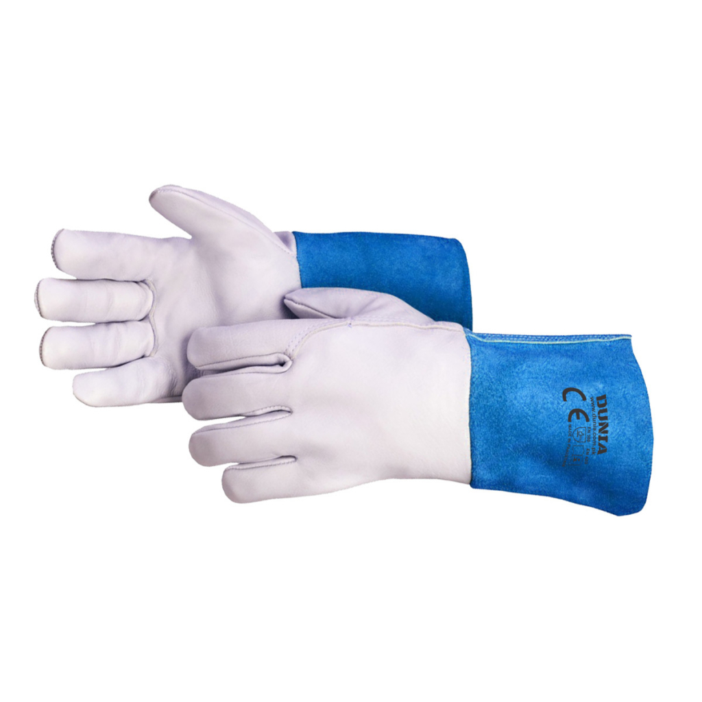 DTC-772-B Tig Welder Gloves Blue