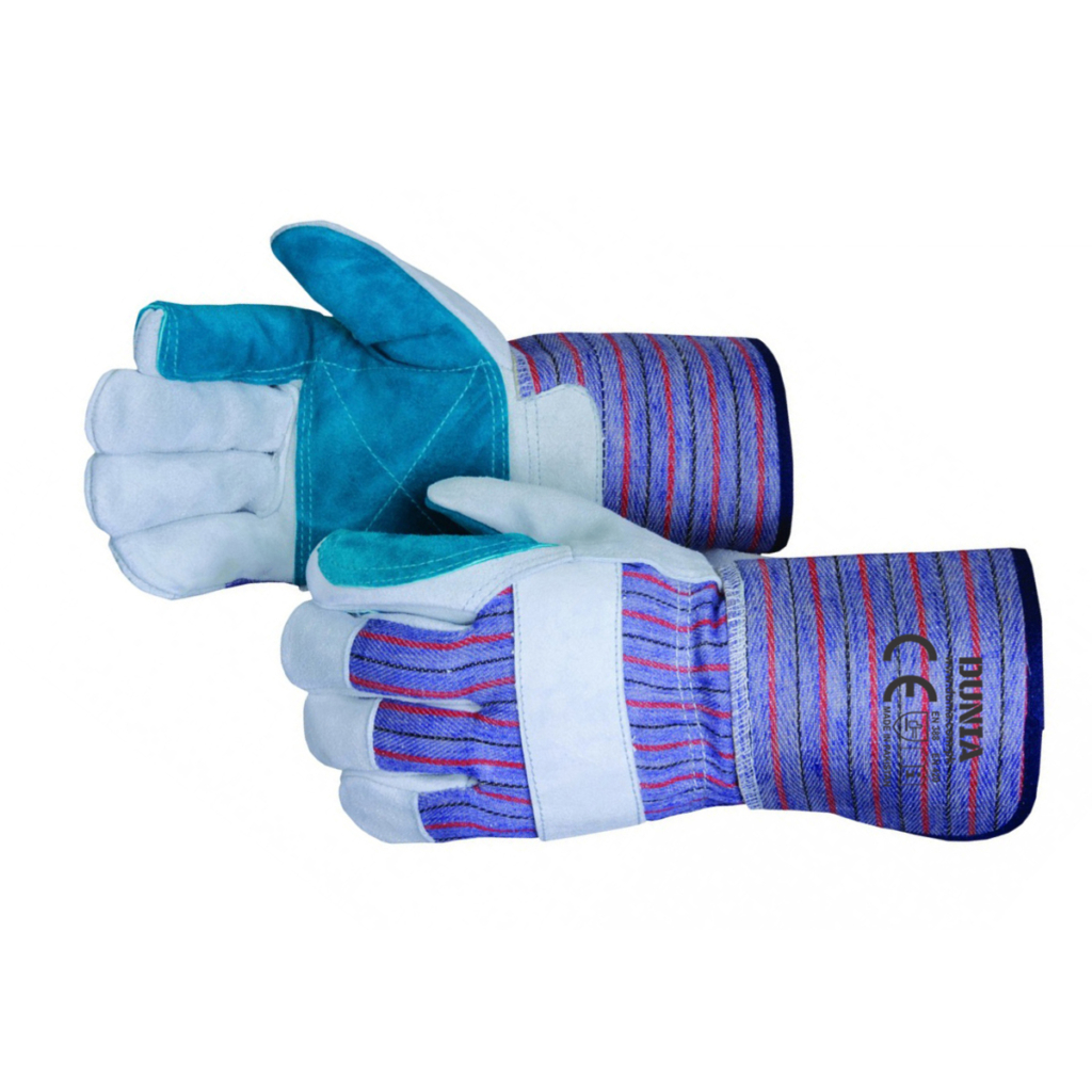 DTC-791-4 Leather Gloves Double Palm