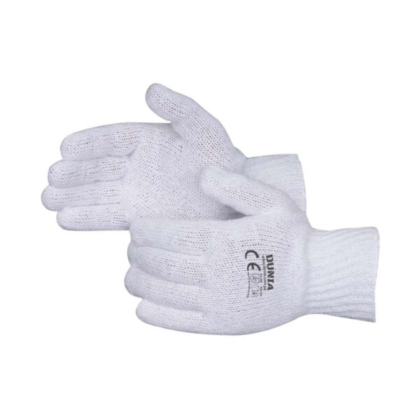 White Bleached Cotton Gloves