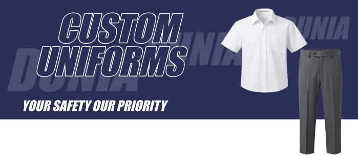 Custom Uniform Manufacturer OEM/ODM Private Labelling Service Provider